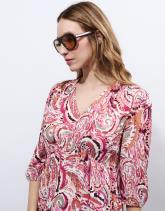 Robe courte imprimée