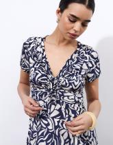 Robe courte imprimée