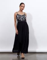 Robe longue unie