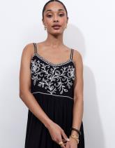 Robe longue unie