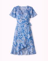 Robe courte imprimée