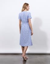 Robe longue imprimé à fleurs