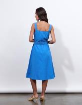 Robe midi unie