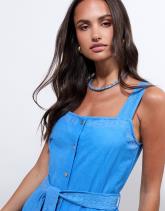 Robe midi unie