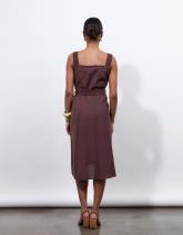 Robe midi unie