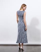 Robe longue imprimée