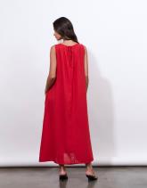 Robe longue unie