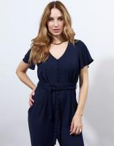 Combinaison longue unie