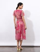 Robe longue imprimée