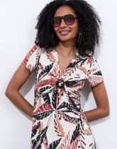 Robe longue imprimée