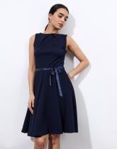 Robe courte unie