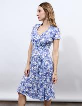 Robe courte imprimée