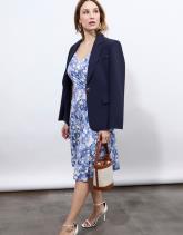 Robe courte imprimée
