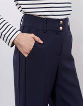 Pantalon long large uni