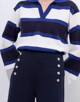 Pantalon 7/8 droit uni