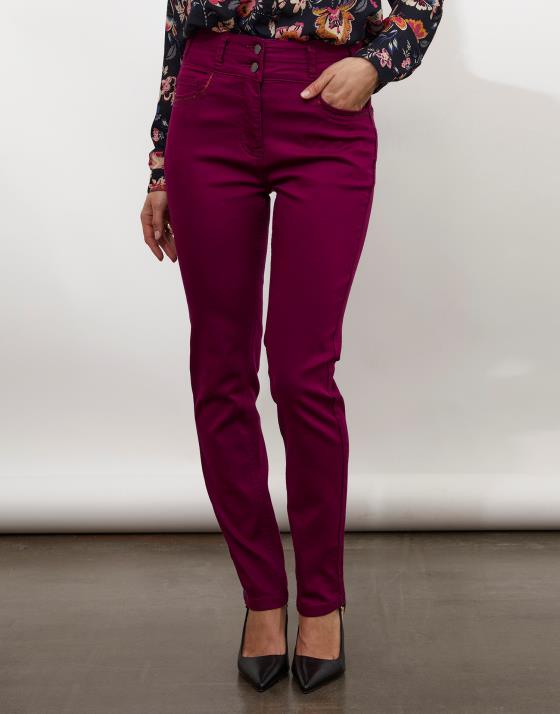 Pantalon 7/8 slim uni