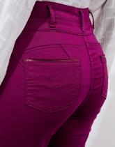 Pantalon 7/8 slim uni