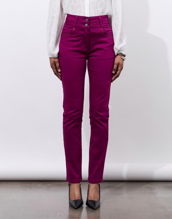 Pantalon 7/8 slim uni