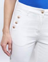 Pantalon cropped droit uni