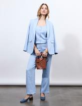 Pantalon long droit uni