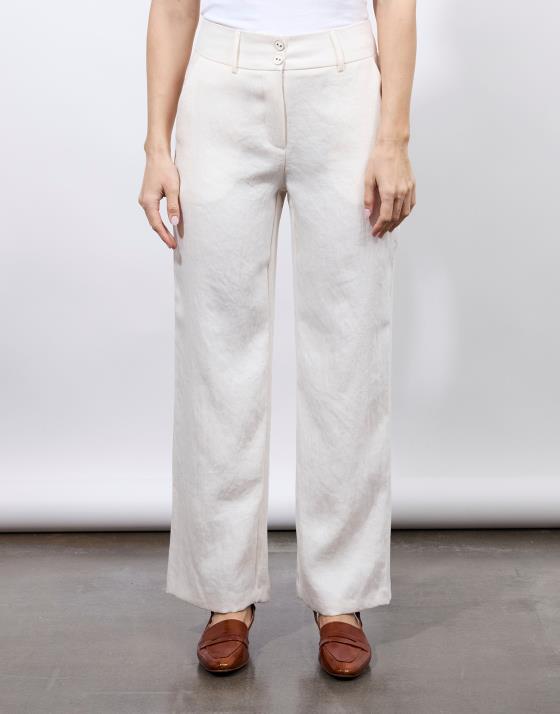 Pantalon long large uni