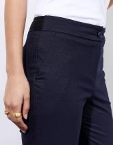 Pantalon 7/8 cigarette uni