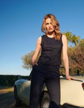 Pantalon 7/8 cigarette uni