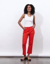 Pantalon pantacourt uni