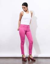 Pantalon 7/8 slim uni