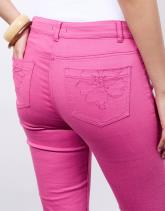 Pantalon 7/8 slim uni