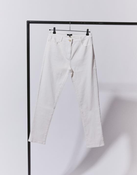 Pantalon 7/8 slim uni