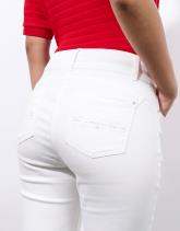 Pantalon pantacourt slim uni