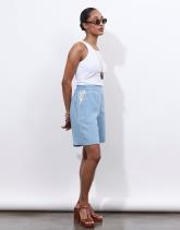 Short court droit uni