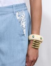 Short court droit uni