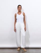 Pantalon long rond uni