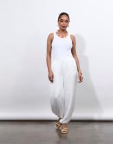 Pantalon long rond uni