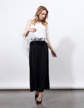 Pantalon long ample uni