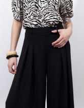 Pantalon long ample uni