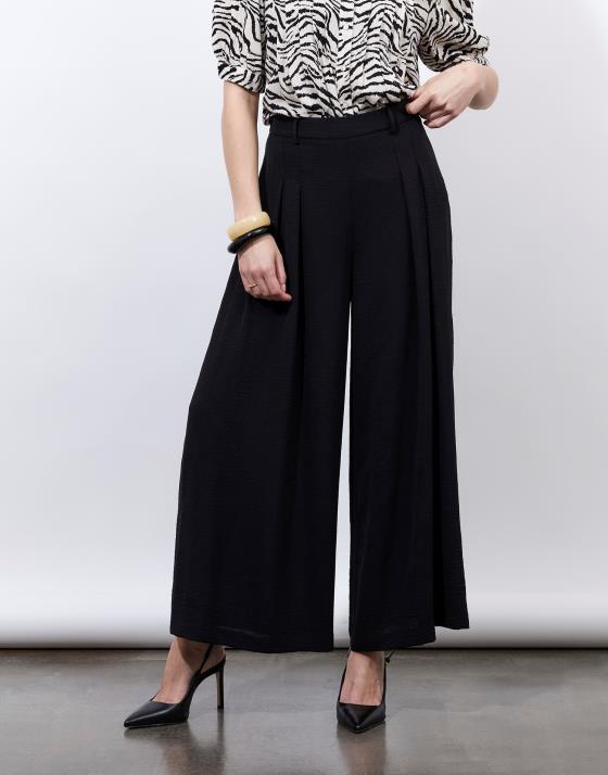 Pantalon long ample uni