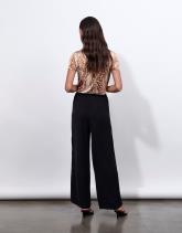 Pantalon 7/8 large uni