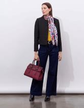 Veste courte jacquard