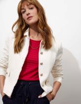 Veste courte en tweed