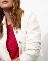 Veste courte en tweed