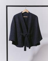 Cape en aspect lainage unie