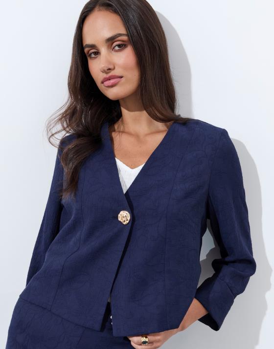 Veste jacquard