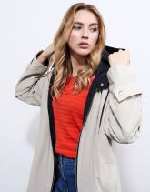 Imperméable bicolore