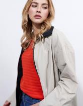Imperméable bicolore