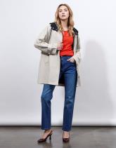 Imperméable bicolore