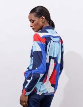 Chemisier manches longues imprimé