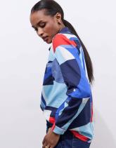 Chemisier manches longues imprimé